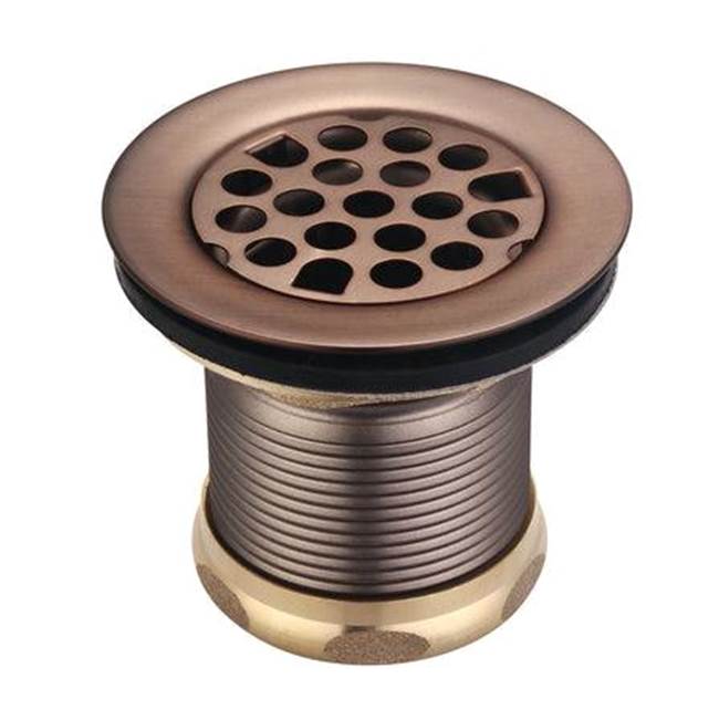 Barclay Bar Sink Drain 2'' with SteelGrid, Oil Rubbed Bronze