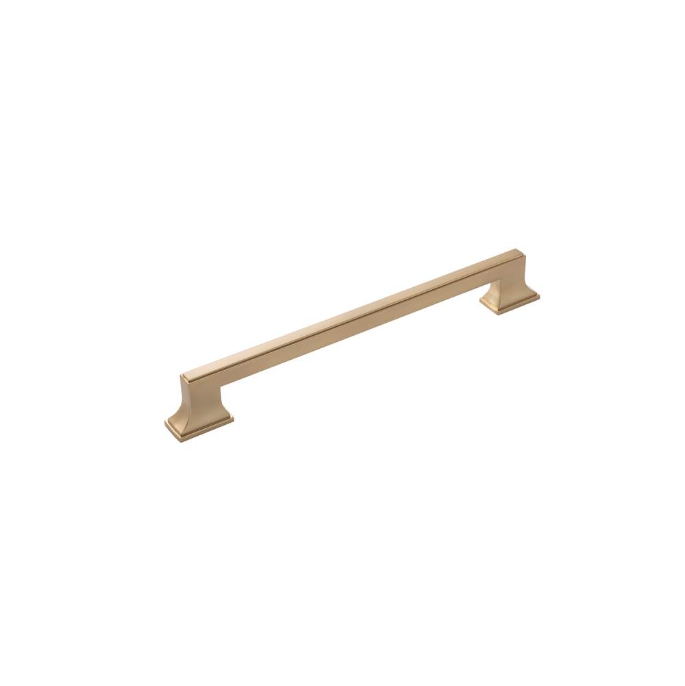 Belwith Keeler Brownstone Collection Appliance Pull 12 Inch Center to Center Champagne Bronze Finish