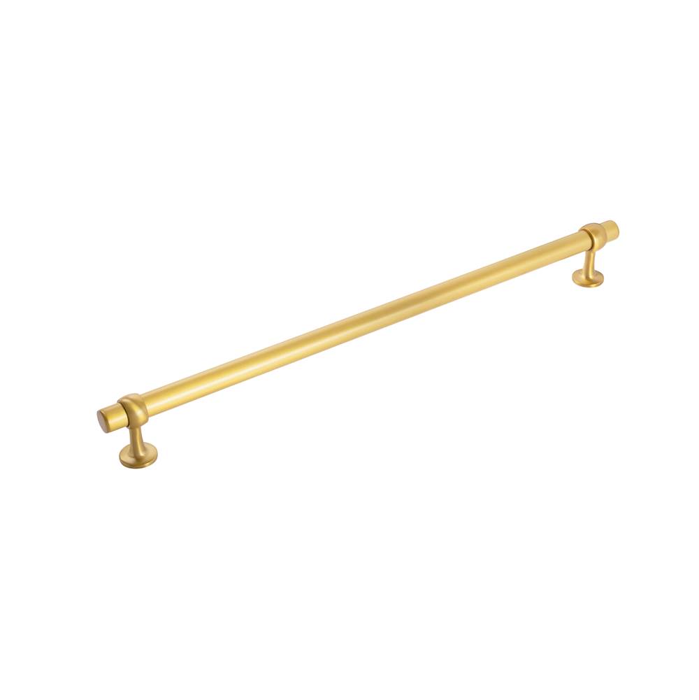 Belwith Keeler Ostia Collection Appliance Pull 18 Inch Center to Center Brushed Golden Brass Finish