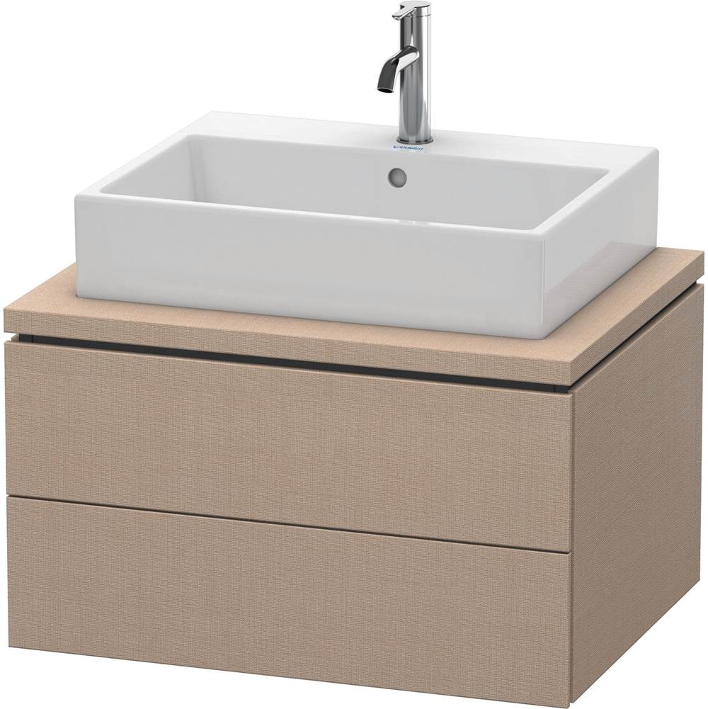 Duravit L-Cube Two Drawer Vanity Unit For Console Linen