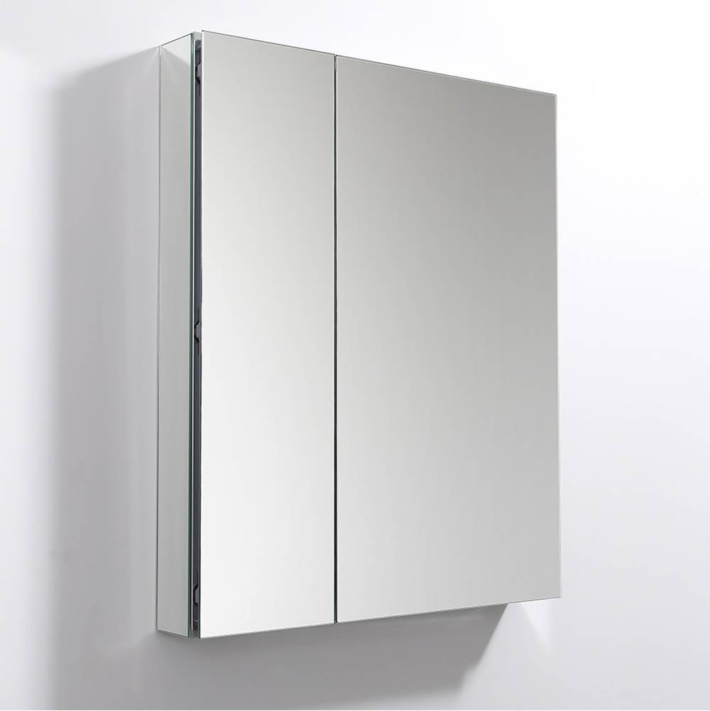 Fresca Bath Fresca 30'' Wide x 36'' Tall Bathroom Medicine Cabinet w/ Mirrors
