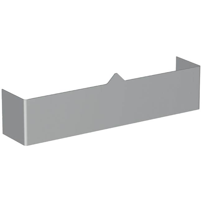 Geberit Cover, bottom, for Geberit Monolith sanitary module for wall-hung WC: mid-grey pearl mica