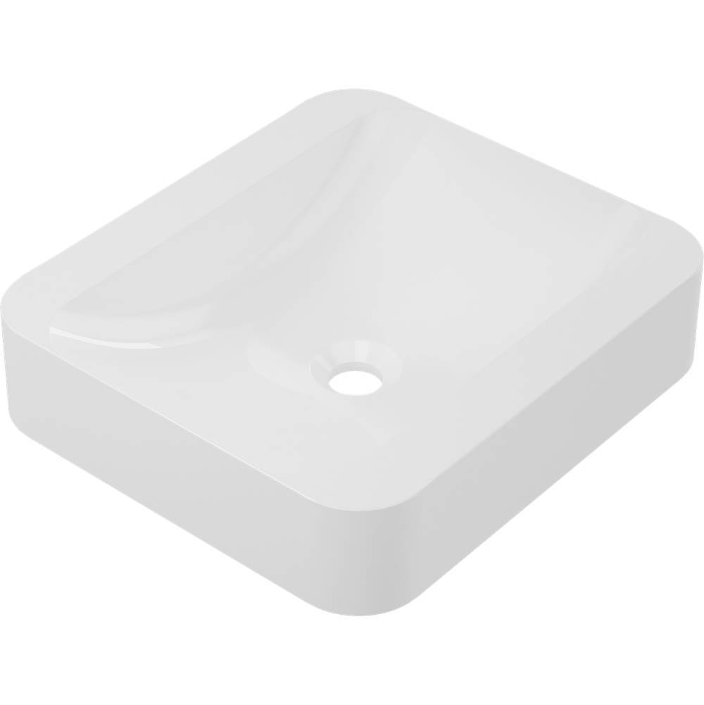 ICO Bath Bellini Vessel Sink - White