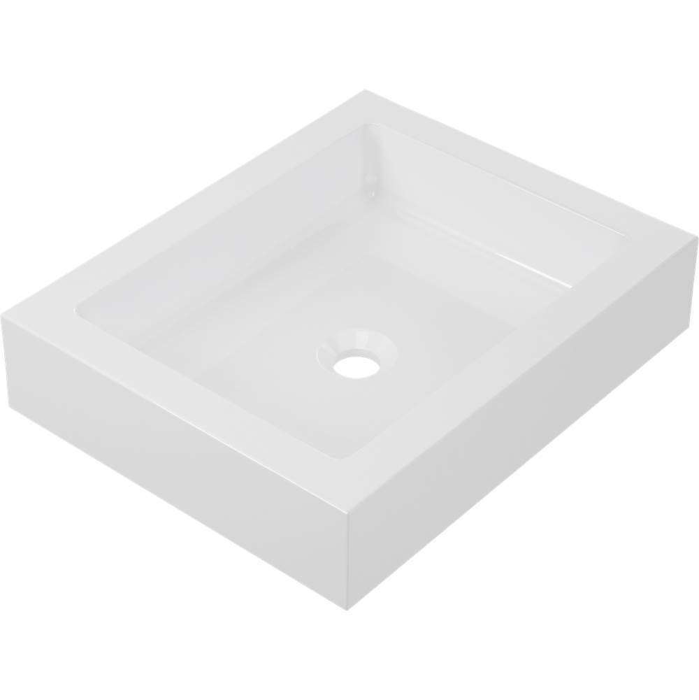 ICO Bath Vivaldi Vessel Sink - White