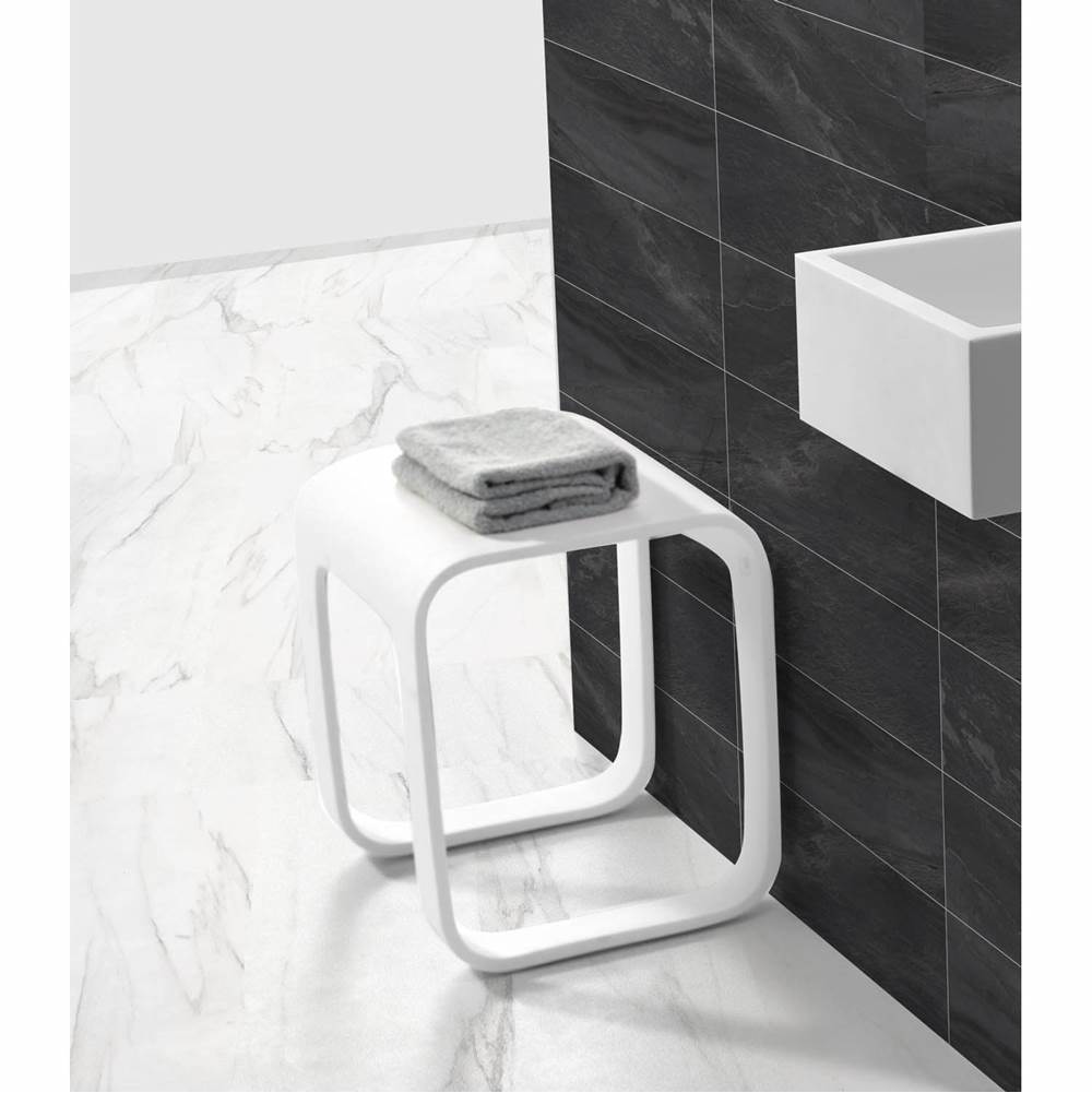 ICO Bath Shower Stool – Gloss White