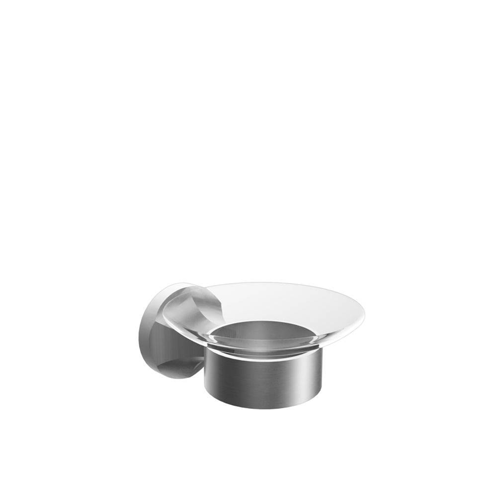 ICO Bath Magma Soap Dish Holder - Brushed Nickel