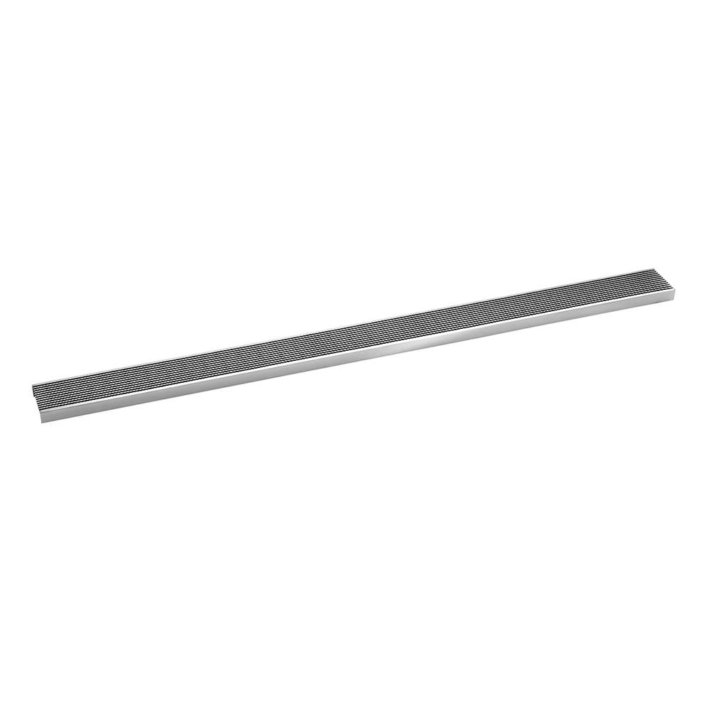 Infinity Drain 48'' Wedge Wire Grate for S-LAG 65/S-AS 65/S-AS 99 in Polished Stainless