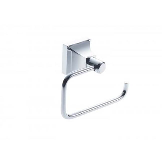 Kartners GLASGOW - Drop Toilet Paper Holder-Unlacquered Brass