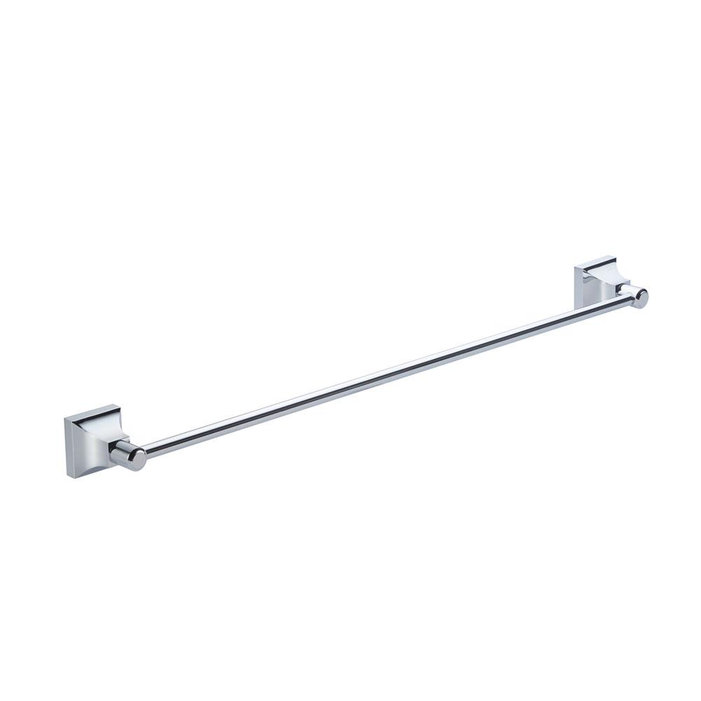 Kartners GLASGOW - 24-inch Bathroom Towel Bar-Brushed Brass