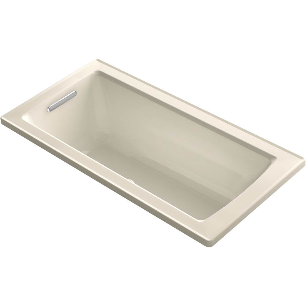Kohler Archer® 60'' x 30'' drop-in Heated BubbleMassage™ air bath