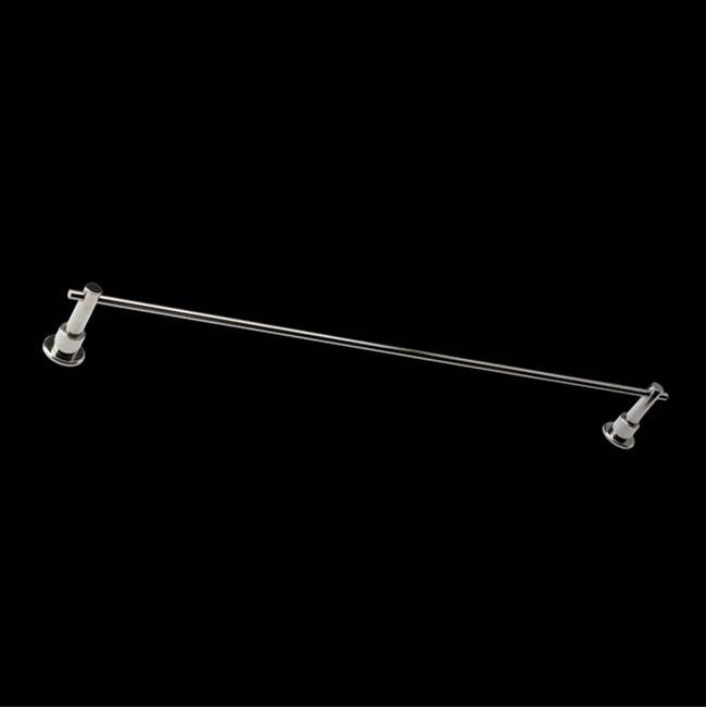 Lacava Wall-mount towel bar made of stainless steel. W: 25'' D: 2 7/8'' H: 1 3/8''