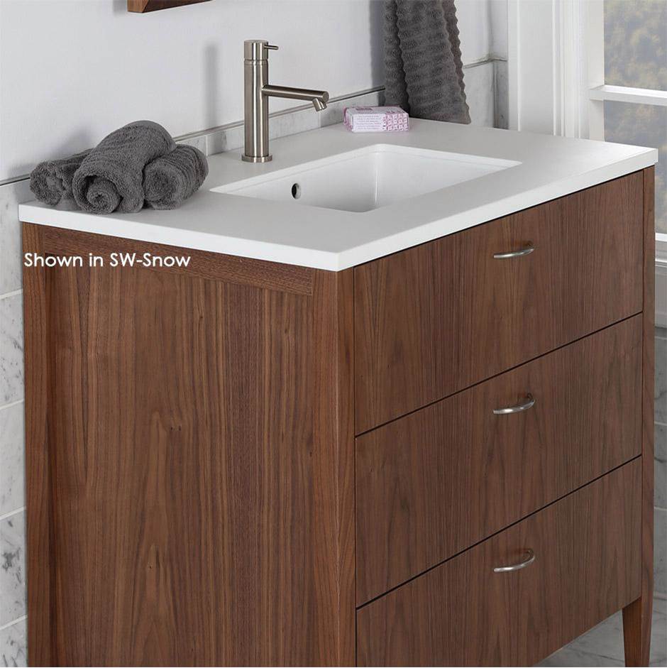 Lacava Counter top for vanity LRS-F-36A and LRS-F-36B with a cut-out for Bathroom Sink 5062UN. W: 36'', D: 21'', H: 3/4''.