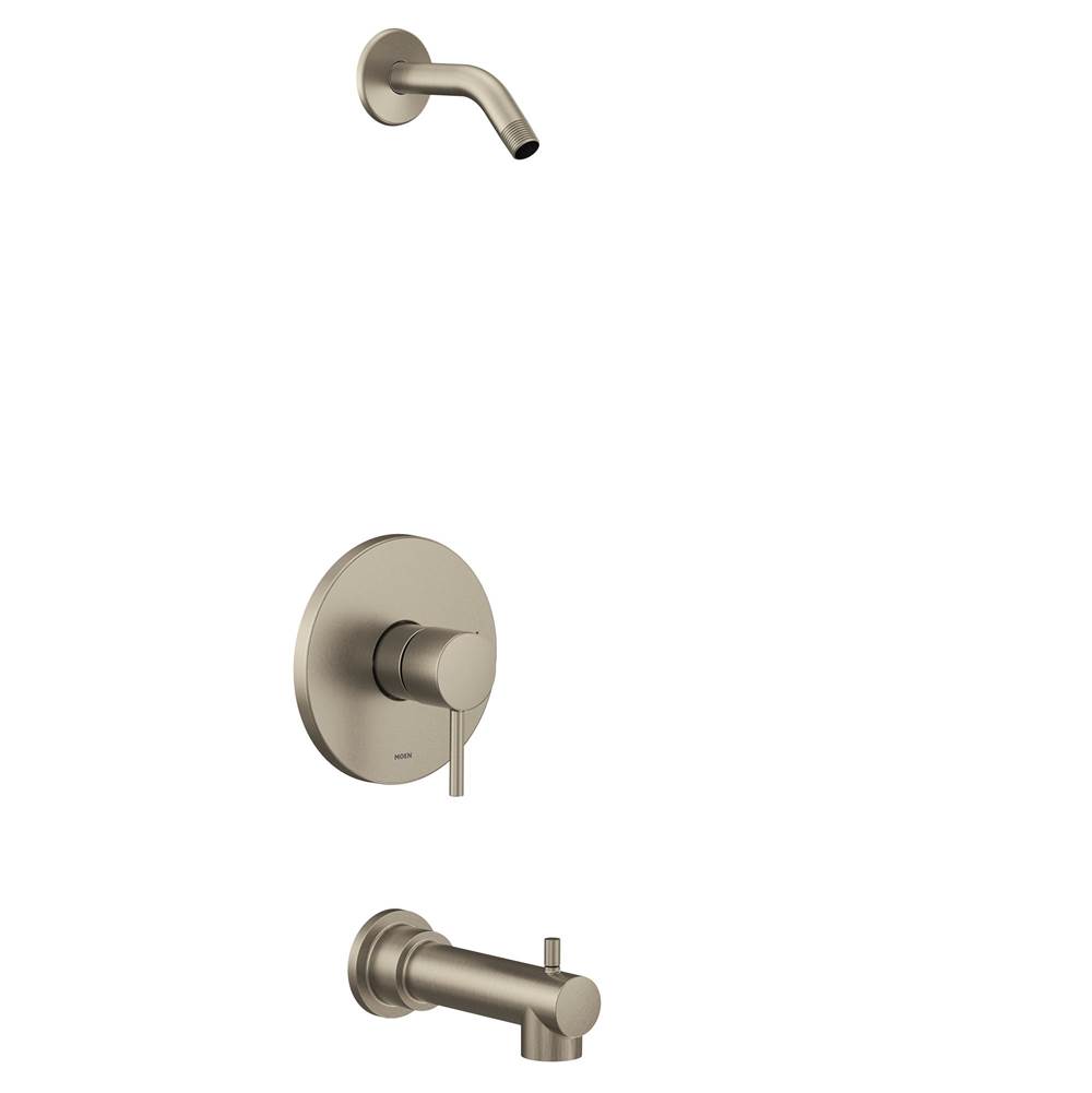 Moen Align M-CORE 2-Series 1-Handle Tub and Shower Trim Kit in Brushed Nickel (Valve Sold Separately)