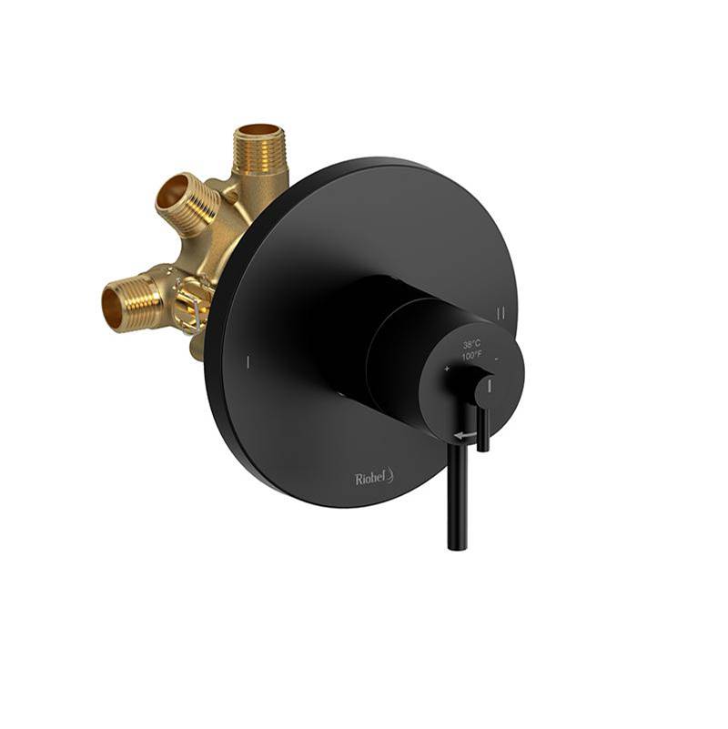 Riobel Pro 2-way no share Type T/P (thermostatic/pressure balance) coaxial complete valve