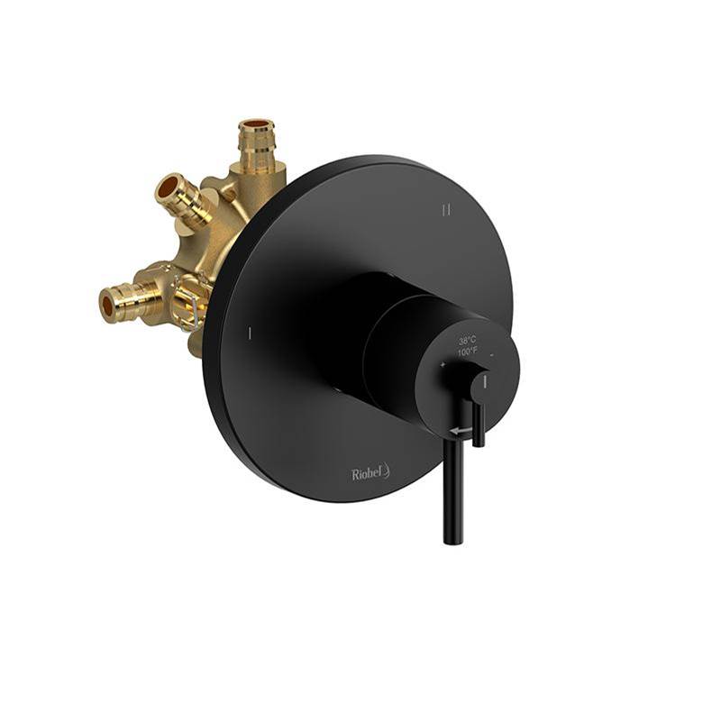 Riobel Pro 3-way Type T/P (thermostatic/pressure balance) coaxial complete valve EXPANSION PEX