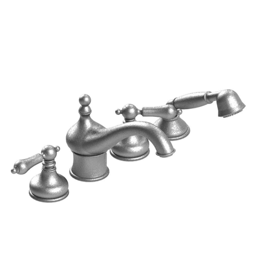 Rubinet Four Piece Roman Tub Filler With Hand Held Shower (Jasmin Spout) Trim Only