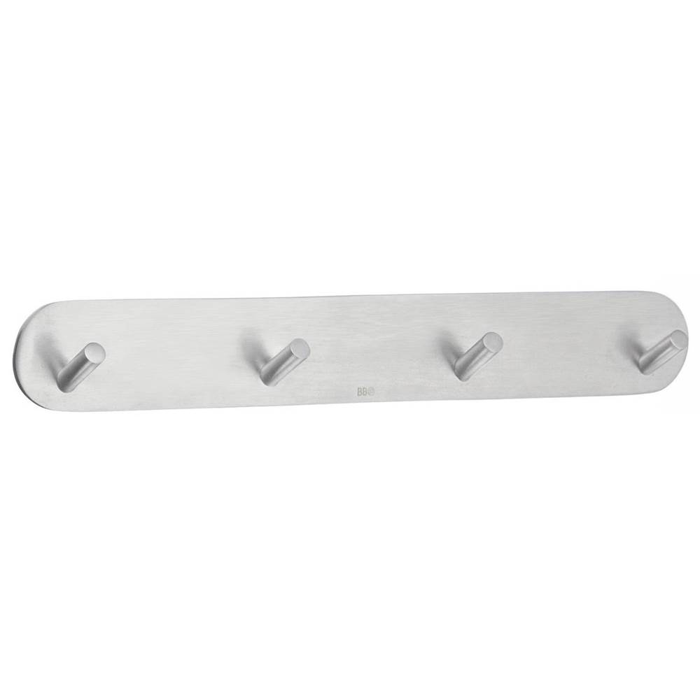 Smedbo Design Mini Double Hook - Polished Stainless Steel Self-Adhesive