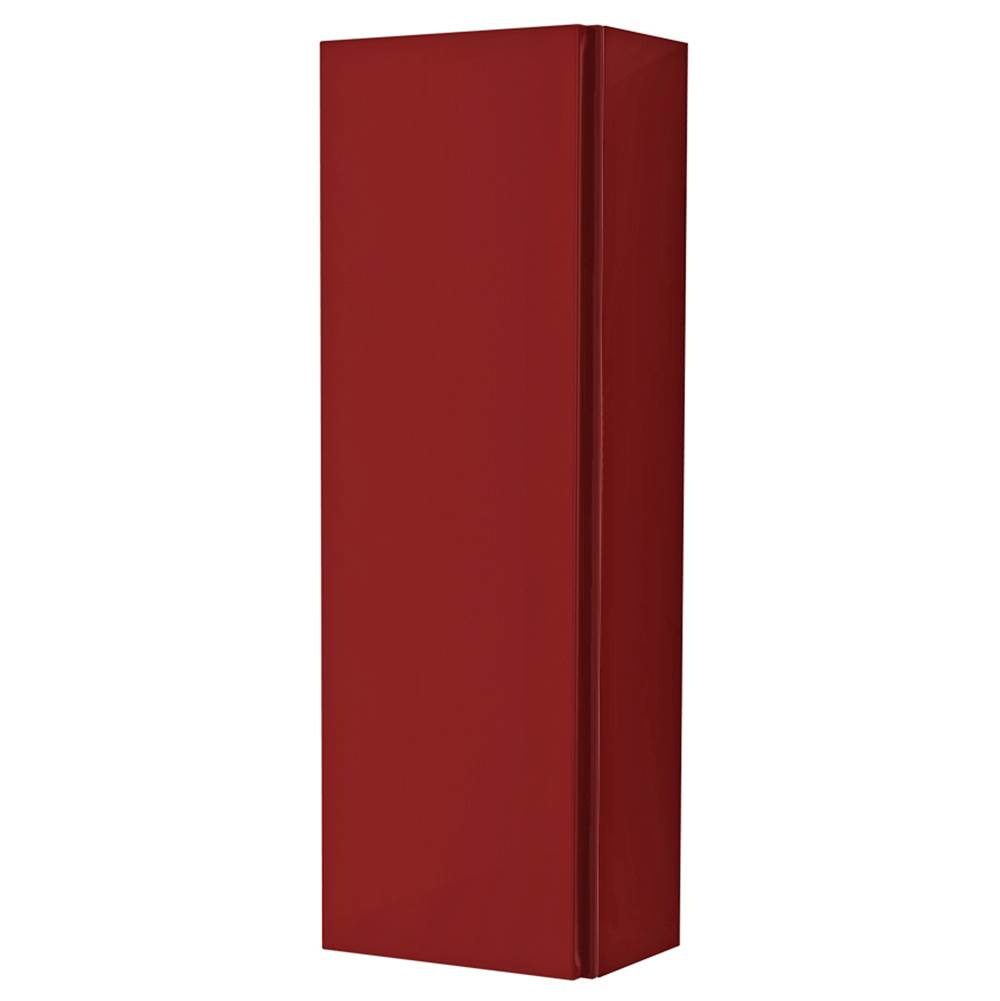 Sapphire Bath 7.9''W x 23.6''H x 5.5''D General Collection Red Wall Cabinet W/ Door