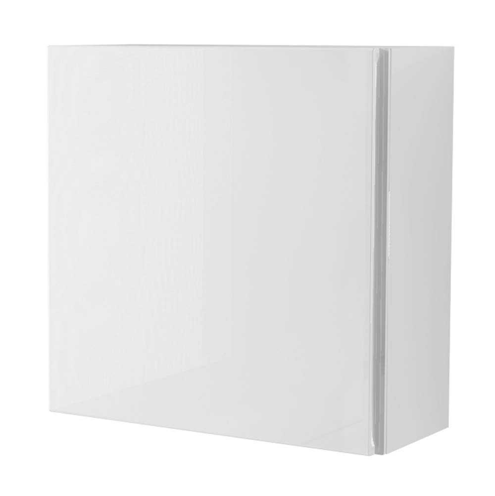 Sapphire Bath 15.7''x 15.7'' x 6.7''D General Collection White Glossy Wall Cabinet W/ Door