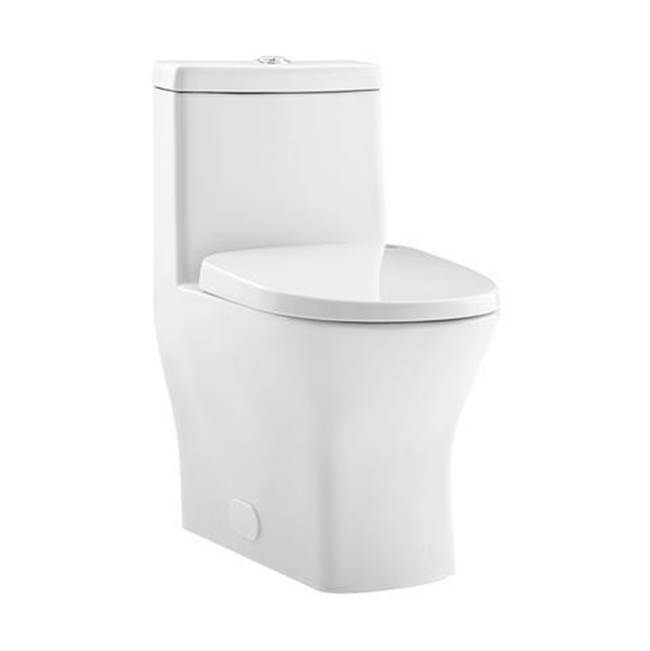 Swiss Madison Sublime Ii Compact 24'' Length One Piece Toilet Dual Flush 0.8/1.28 Gpf