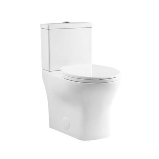 Swiss Madison Sublime Ii Compact 24'' Length Two Piece Toilet Dual Flush 0.8/1.28 Gpf