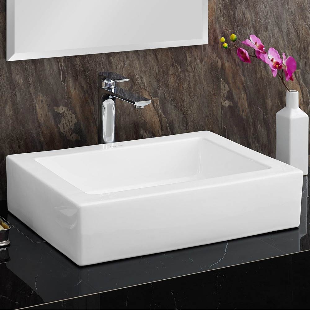 Swiss Madison Swiss Madison Voltaire Rectangular Ceramic Bathroom Vessel Sink