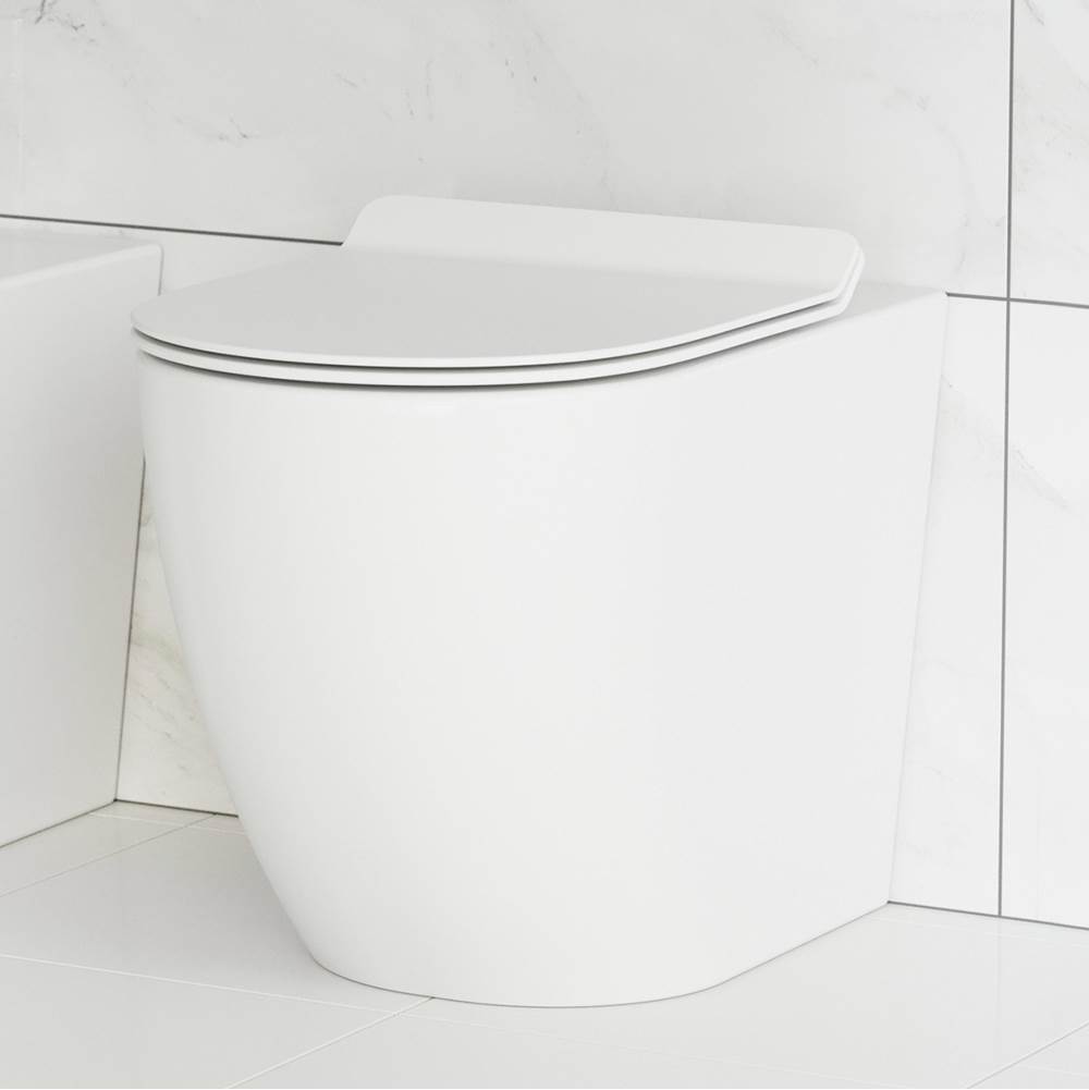 Swiss Madison St. Tropez Back To Wall Concealed Tank Toilet Bowl