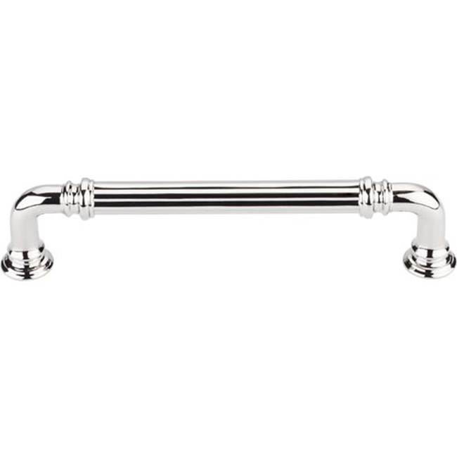 Top Knobs Reeded Pull 5 Inch (c-c) Polished Nickel