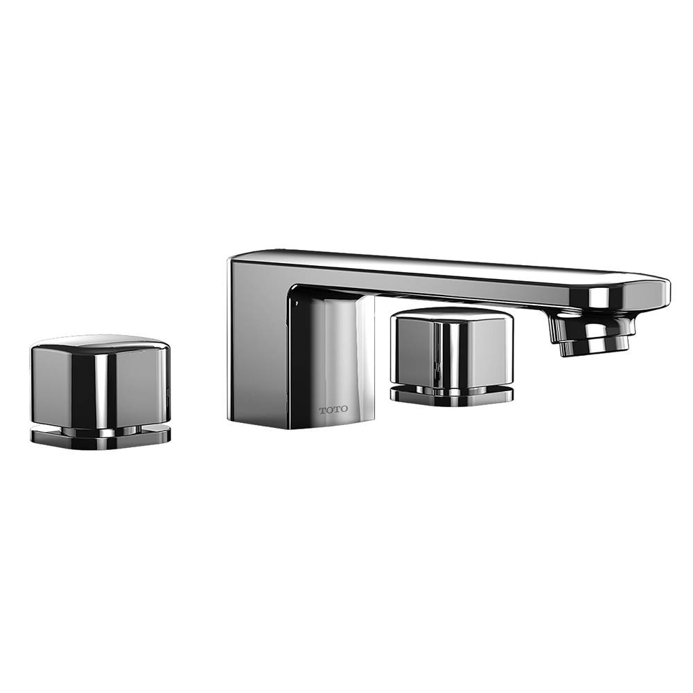 TOTO Upton 3Hole Deck Bath Faucet Brass Brushed Nickel
