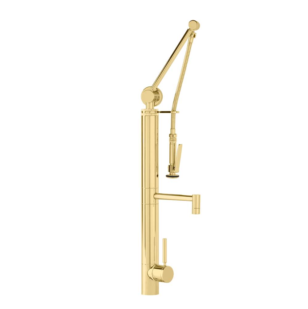 Waterstone Waterstone Contemporary Gantry Pulldown Faucet - Straight Spout